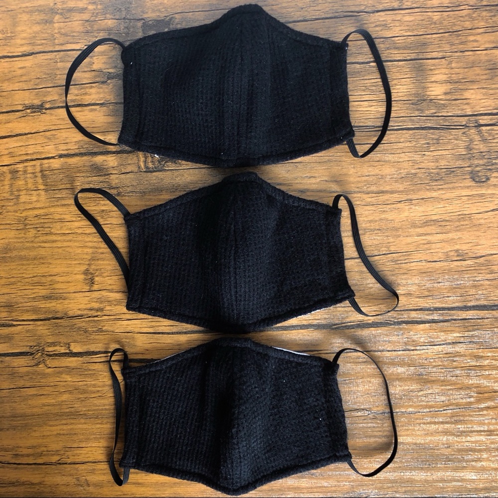 3 Triple-Layer Face Masks